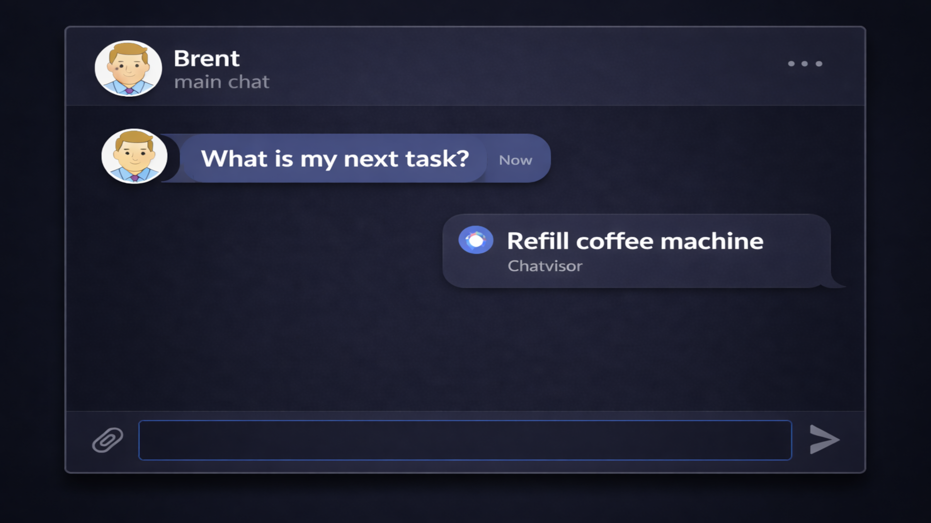Main Chat UI